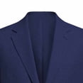 thumbnail image 5 of Mrmaere Turn Down Collar Linen Casual Blazer Men Turn Down Collar Button Closure Lightweight Summer Jacket Navy L, 5 of 6