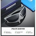 thumbnail image 4 of Polarized Wrap Around Sports Sunglasses for Men Women Driving Fishing Running Cycling Sun Glasses, 4 of 6