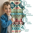 thumbnail image 3 of Blackout Kids Curtains,Boho Bohemia Geometric Line Art Childrens Insulated Curtains Set Of 2,Bedroom Essentials,Toddler Room Decor 42"x54"(106x137cm), 3 of 4