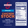thumbnail image 2 of Swanson Unsalted Chicken Stock, 32 oz Carton, 2 of 14