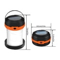 thumbnail image 2 of Linterna de camping LED con energía solar, recargable por USB o solar, portátil, recargable, plegable, linterna de camping LED, lámpara solar para tienda de campaña, cargador de emergencia para senderismo, camping, tienda de campaña, caza Zhivalor OTTO-221188-3, 2 of 6