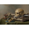 thumbnail image 3 of Pieter Claesz 14x11 Black Modern Framed Museum Art Print Titled - Vanity Still Life (1630), 3 of 5