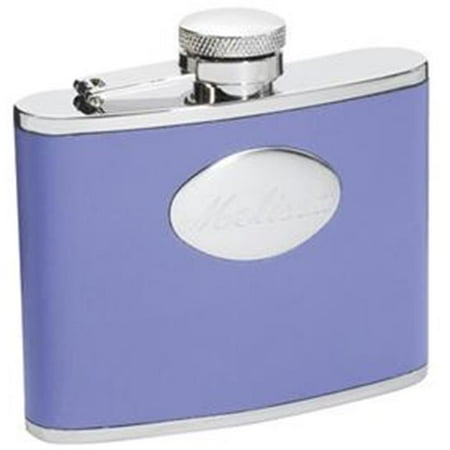 

Visol VF1108 Blossom Lavender Leather Stainless Steel 4oz Hip Flask