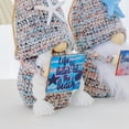 thumbnail image 5 of DefiDgd Ocean Style Gnome Fabric Decor,Knitted Faceless Plush Gnome Figurine Tabletop Shelf Ornament for Summer Home Living Room Beach Theme Party Holiday Decoration(B), 5 of 6