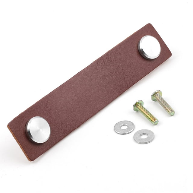 Manijas de gabinete armarios de cuero cajón de cuero tirar muebles modernos dormitorio 125 mm perillas para el hogar regalos de reemplazo de casa sidaley HA059821-02