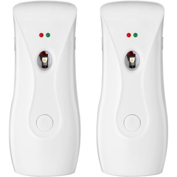 Automatic Air Freshener Dispensers (2Pack), Aerosol Spraying Machines, Wall Mounted or Freestanding, Adjustable Timer