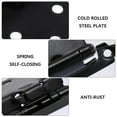 thumbnail image 3 of RUNROTOO 8Pcs Cold-rolled Steel Plate Hinges for Furniture Replacement Cabinet Door Hinges Kitchen Bath Home Office, 3 of 5