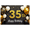1A, variant on Black Background Happy Birthday 35th Anniversary Banner with Glittery Gold Numbers and Balloon Elements Party Supplies Birthday Party Photography Props Decors