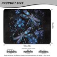 thumbnail image 7 of HUISEFOR Dragonfly Floral Car Trunk Mat for Women 29" x 39" Universal Cargo Mat Rear Trunk Liner Non-Slip Cars Accessories Full Protection Universal Fit for Most Cars, 7 of 7