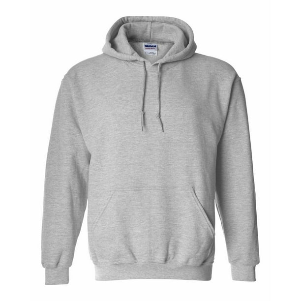 Gildan Plain Hoodie Heavy Blend Blank Sweatshirt Color Gray Walmart.com
