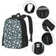 thumbnail image 2 of Fotbe Blue Flower Mochila para Hombre y Mujer - Tela Oxford 600D Resistente - Mochila Impermeable de Gran Capacidad para Escuela, Viajes y Senderismo, 2 of 6