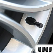 SNGMN Aluminum Alloy Tire Valve Caps (4-Pack) - Lightweight & Corrosion-Resistant Air Nozzle Covers for Cars, Trucks & Motorcycles