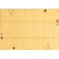 thumbnail image 1 of Ahgly Company Indoor Rectangle Solid Brown Modern Area Rugs, 2' x 5', 1 of 4