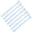 thumbnail image 1 of WEUVEB Toilet Brace Lifter 7Pcs TPR Blue for Sanitary Hands, 1 of 8