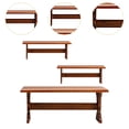 thumbnail image 6 of LeeQinersw Doll House Furniture 1/12 Scale Dollhouse Table Chairs for Decor Accessories, 6 of 9