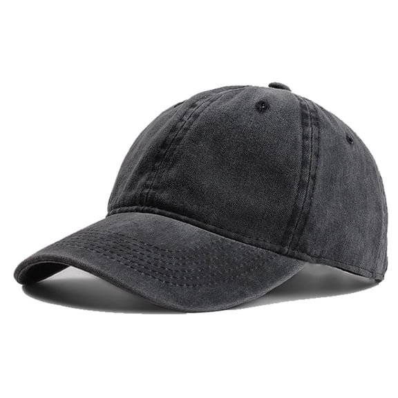 Unisex Solid Cotton Twill Baseball Cap - Low Profile Ball Cap in Vintage Colors Dad Hats for Casual Daily Wear