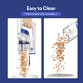YTE Cordless Vacuum Cleaner, 6 in 1 Powerful Suction Lightweight Stick