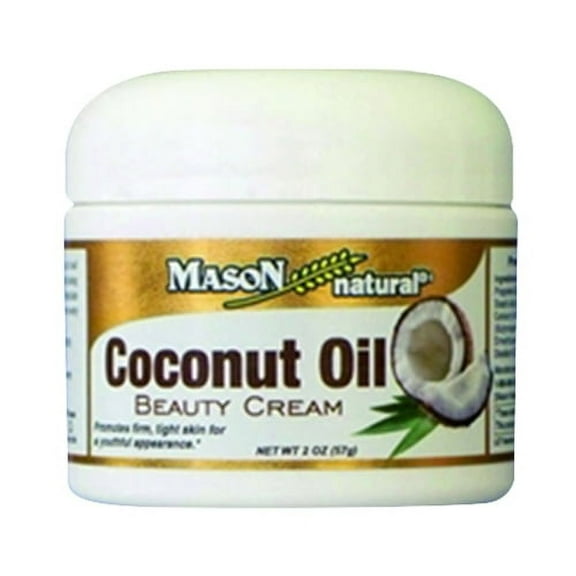 Mason Natural Coconut Oil Beauty Cream - 2 Oz