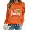 thumbnail image 3 of EHQJNJ Chandails en Molleton à Col Rond pour Femmes Graphiques Grand-Mère Noël Oversize Manches Longues Chandails en Molleton à Col Rond Imprimé Lettres Légers Amples Blouse Top Chandails en Molleton Graphiques Animaux pour Femmes, 3 of 5