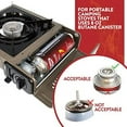 thumbnail image 4 of GasOne Butane Fuel Canister (12 Pack), 4 of 6