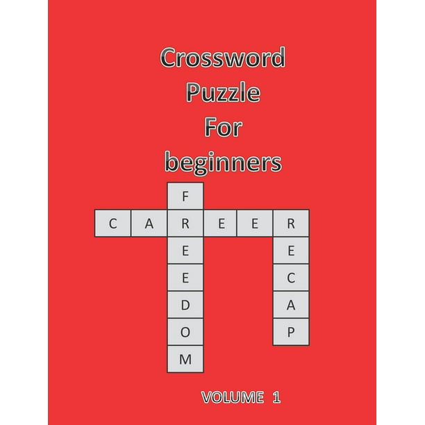 Crossword Puzzle for Beginners : Volume 1 / Easy Book. (Paperback) -  