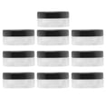 thumbnail image 1 of 10 Uds 10G polvo compacto portátil caja de polvo suelto miel en polvo compacto multiusos cosméticos Sub caja para uso doméstico negro, 1 of 5