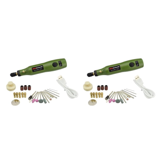 Herramienta rotativa inalámbrica USB Riwesomey 3 velocidades taladro inalámbrico ajustable