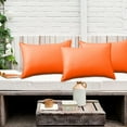 thumbnail image 4 of Ikohbadg Watertight Outdoor Pillow Cover, Waterproof Rectangle Cushion Cover for Patio, Poolside, and Garden, Durable, Easy-to-Clean, Modern Solid Color Design, 4 of 7