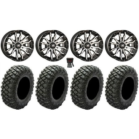 High Lifter HL21 14 Wheels Machined 32 Crawler XG Tires Kawasaki Teryx Mule High Lifter HL21 14 Wheels Machined 32 Crawler XG Tires Kawasaki Teryx Mule