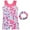 Red, variant on GYRATEDREAM Gymnastics Leotards for Girls Dance Biketards with Shorts One-Piece Colorful Dancewear Unitards for 3-10 Years