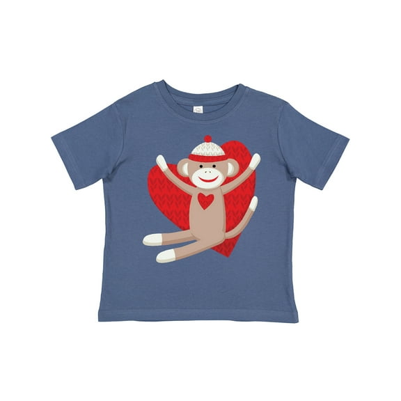 Inktastic Hug Sock Monkey Boys or Girls Toddler T-Shirt