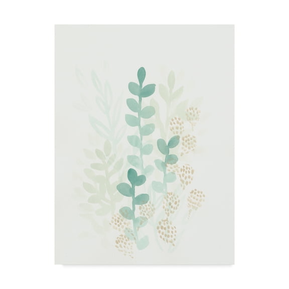 Sprout Flowers I' Canvas Art by June Erica Vess