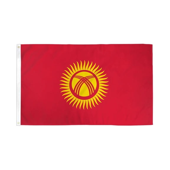 Kyrgyzstan Flag 3x5ft Poly