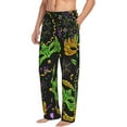 thumbnail image 2 of Fotbe Men'S Carnival Mardi Gras3classic Pajama Pants With Elastic Waist And Drawstring Pockets，Pajama Pants Mens Lounge Pants Super Soft, 2 of 9