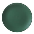 thumbnail image 3 of Gibson Home Simple Essential 12 Piece Plates and Bowls Porcelain Solid Color Dishes Ceramic Dinnerware Set - Hunter Green, 3 of 14