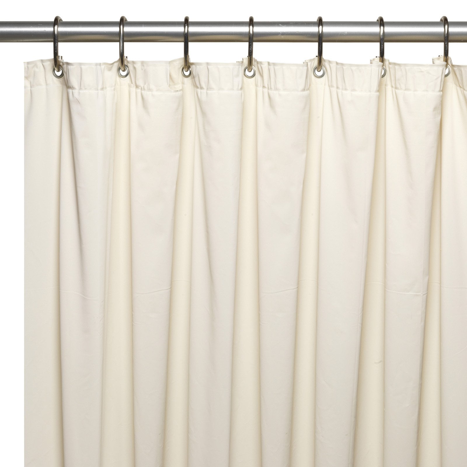 Smoke Vinyl Shower Curtain Liner  Extra Long Size 72 x 84 Mildew Mold Resistant 