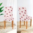 thumbnail image 3 of Yayeee 2 Pack Dining Chair Covers Stretch Parson Chairs Slipcovers Seat Protector, Cartoon Elephant Pattern, 3 of 6