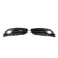 thumbnail image 2 of BFY Front Bumper Fog Light Grille Cover W/Chrome Ring for Audi A4 B8 S4 2008-12, 2 of 10