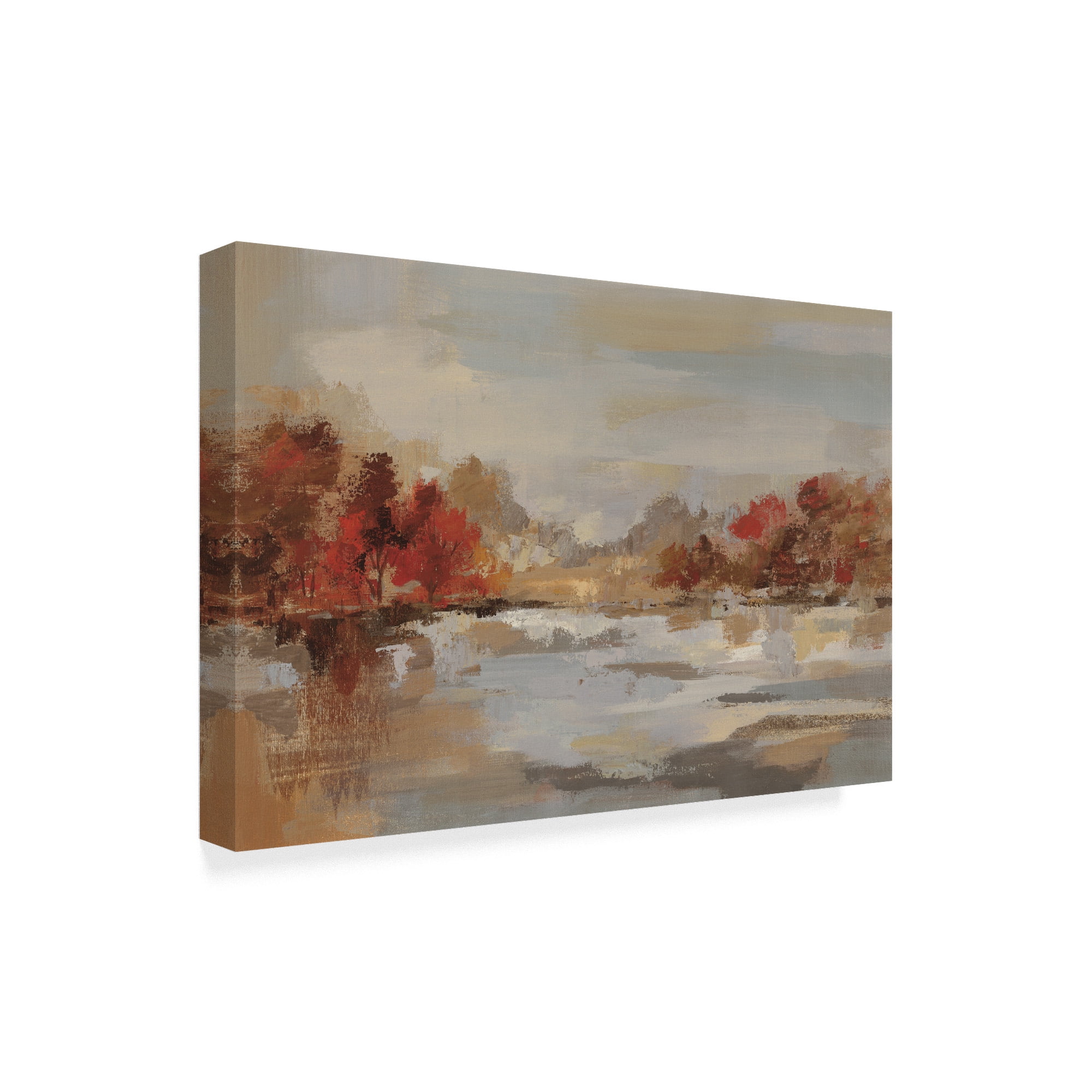Trademark Fine Art 'Late Fall Reminiscense Crop' Canvas Art by Silvia Vassileva