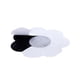 thumbnail image 3 of Cubiertas de pezón de para mujer, cinta adhesiva antirozaduras, adhesivo para almohadilla de protección para el pecho 120 par Macarena Cubierta de pezón autoadhesiva, 3 of 8