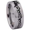 thumbnail image 3 of Tribal Butterfly Tungsten Carbide Ring, 3 of 9