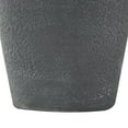 thumbnail image 4 of DecMode 15" Whitewashed Textured Black Ceramic Vase, 4 of 10