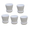 thumbnail image 2 of SPRING PARK 5Pcs Plastic Plant Flower Pots Holder Planter Herb Indoor Outdoor, 2 of 7