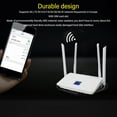 thumbnail image 4 of Enrutador Inalámbrico WiFi Hotspot, Enrutador Inalámbrico WiFi 4G 4 Antenas 300 Mbps Fácil De Usar Admite Hasta 10 Dispositivos Para Europa Para El Hogar, 4 of 7