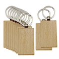 thumbnail image 1 of 10 llaveros de madera en blanco para manualidades, colgantes rectangulares para bolso 32 cm x 53 cm, 1 of 9
