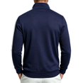 thumbnail image 6 of Frnrwgo Mens Sports Sweatshirt Full Zip Stand Collar Striped Casual Jacket, 6 of 7