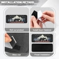 thumbnail image 4 of Yuyamidu American Flag RV Step Covers Bear RV Step Rug 4 PCS RV Step Carpet RV Stair Covers Carpets Fashion Camper Stair Mats Make Your RV Safe and Clean, 4 of 7