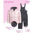 thumbnail image 7 of Pink Platinum Girls Snowsuit Set - Insulated Ski Jacket and Snow Pants Overall Bibs for Girls 2 Piece, 7 of 7