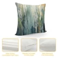 thumbnail image 4 of JEUXUS Abstract Pillow Covers Modern Striped Abstract Throw Pillow Cover Grey Blue Pillow Cushion Cases Soft Comfortable Farmhouse Pillowcases for Sofa Couch Living Room Bedroom Office, 4 of 5