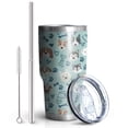 thumbnail image 2 of 30oz Cute Akita Dog Beagle Bulldog Rottweiler Dachshund Tumblers Stainless Steel Tumbler with Lid and Straw,Vacuum Insulated Double Wall Travel Tumbler Cups Mug with Cleaning Brush for Coffee,Tea, 2 of 7